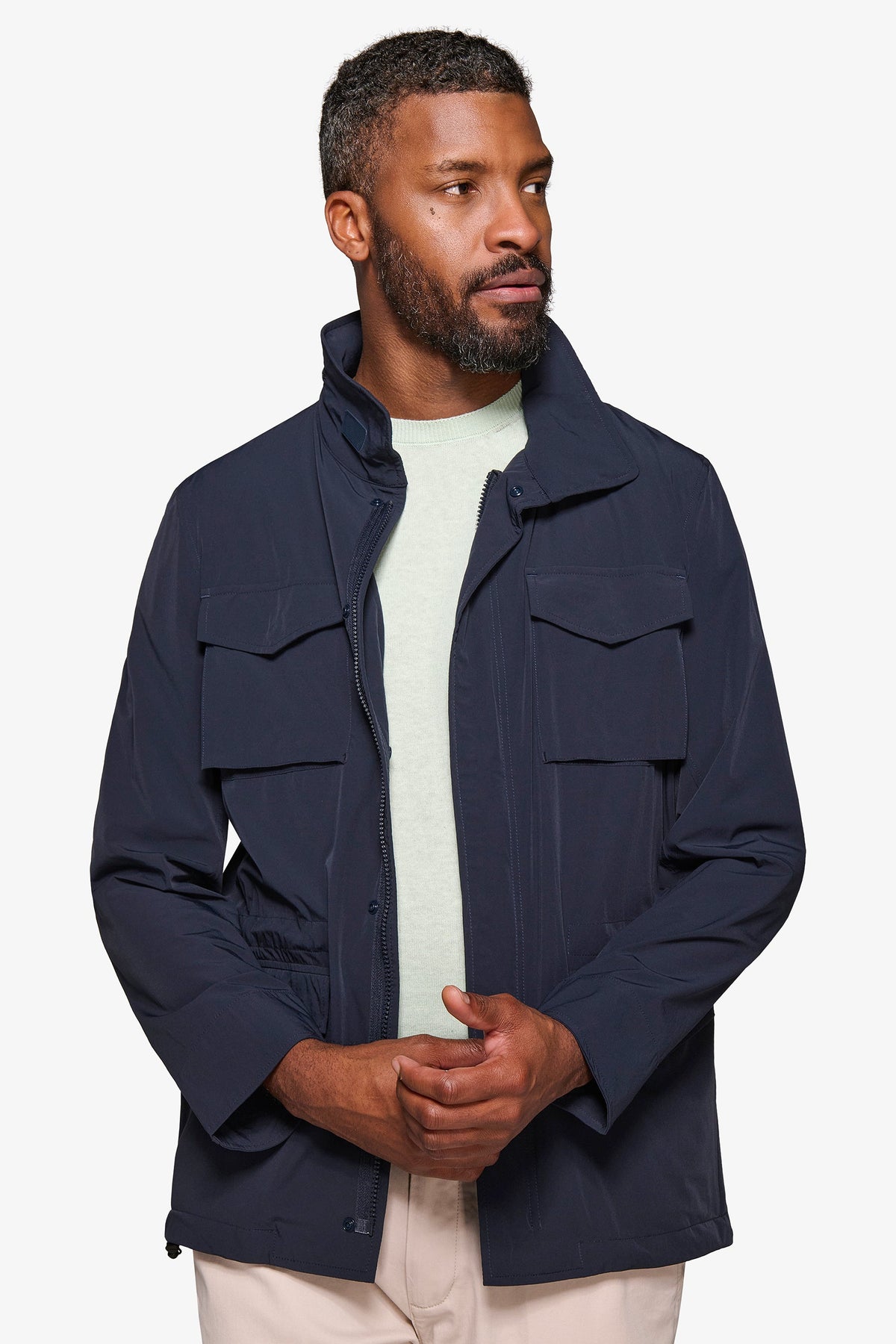 Field jacket relax tech blu-Dan John