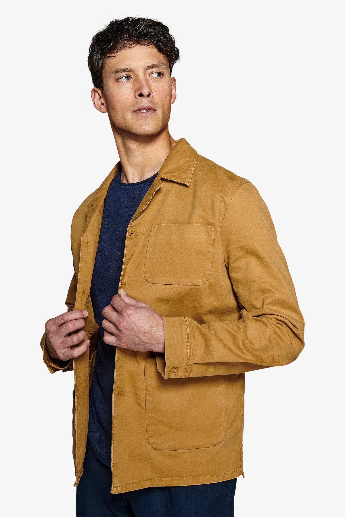 Giacca worker stretch cammello-Dan John